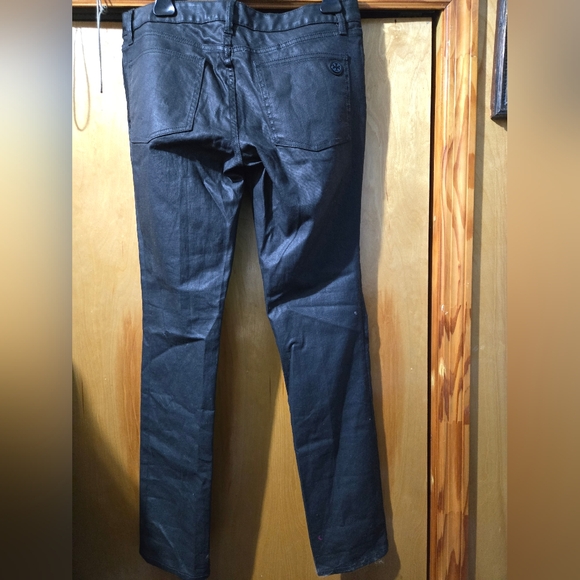 Tory Burch size 32 IVY super skinny coated jeans - Picture 7 of 11